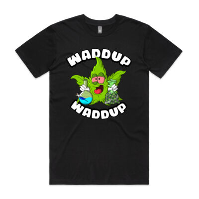 WayneO's Adventures - Waddup Waddup Shirt (Leaf Design) Thumbnail